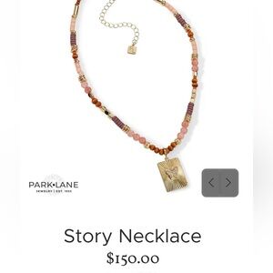 Park Lane Story Necklace Butterfly